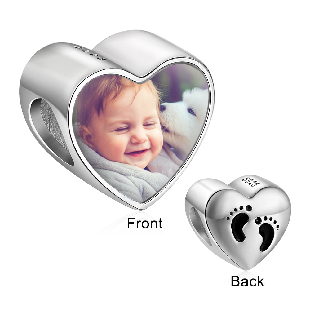 Charm Personalizzato Piedi Bambino - Unoglow™