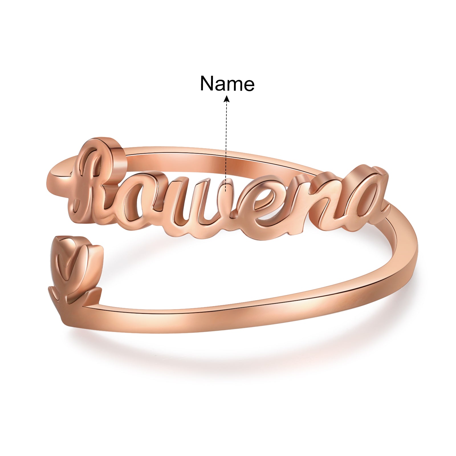 Anello Con Nome Personalizzato - Unoglow™