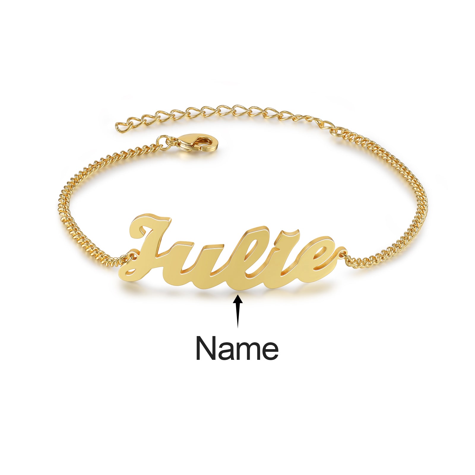 Bracciale Coppia Con Nome Personalizzato - Unoglow™