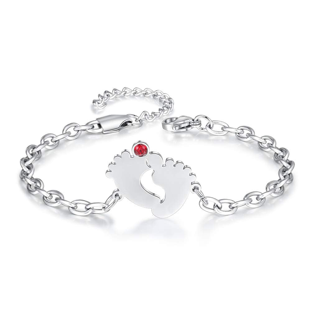 Bracciale Piedi Bambino Personalizzato - Unoglow™