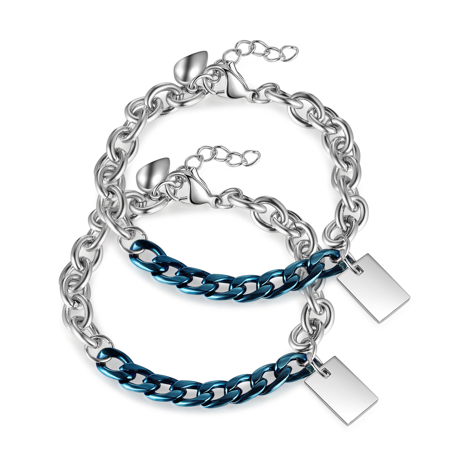 Bracciali Coppia Magnetici Personalizzati  - Unoglow™