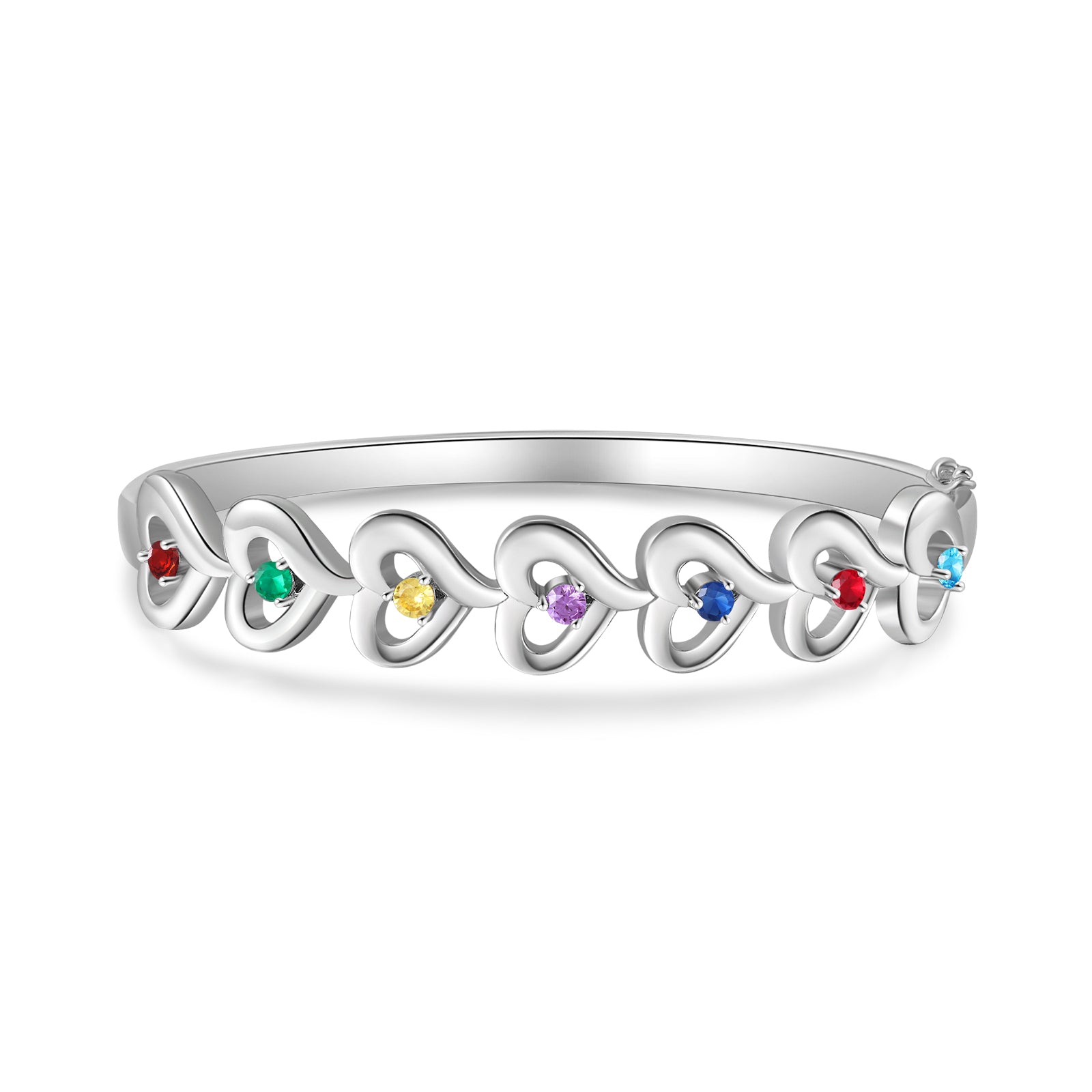 Bracciale Rigido Cuore Personalizzato - Unoglow™