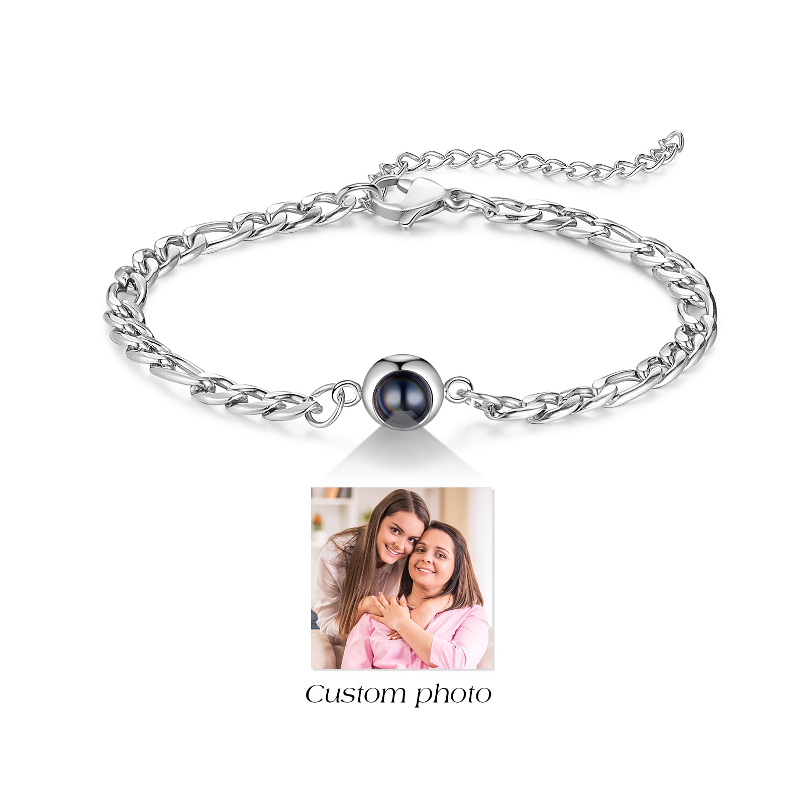 Bracciale Personalizzato Con Proiezione di Foto - Unoglow™