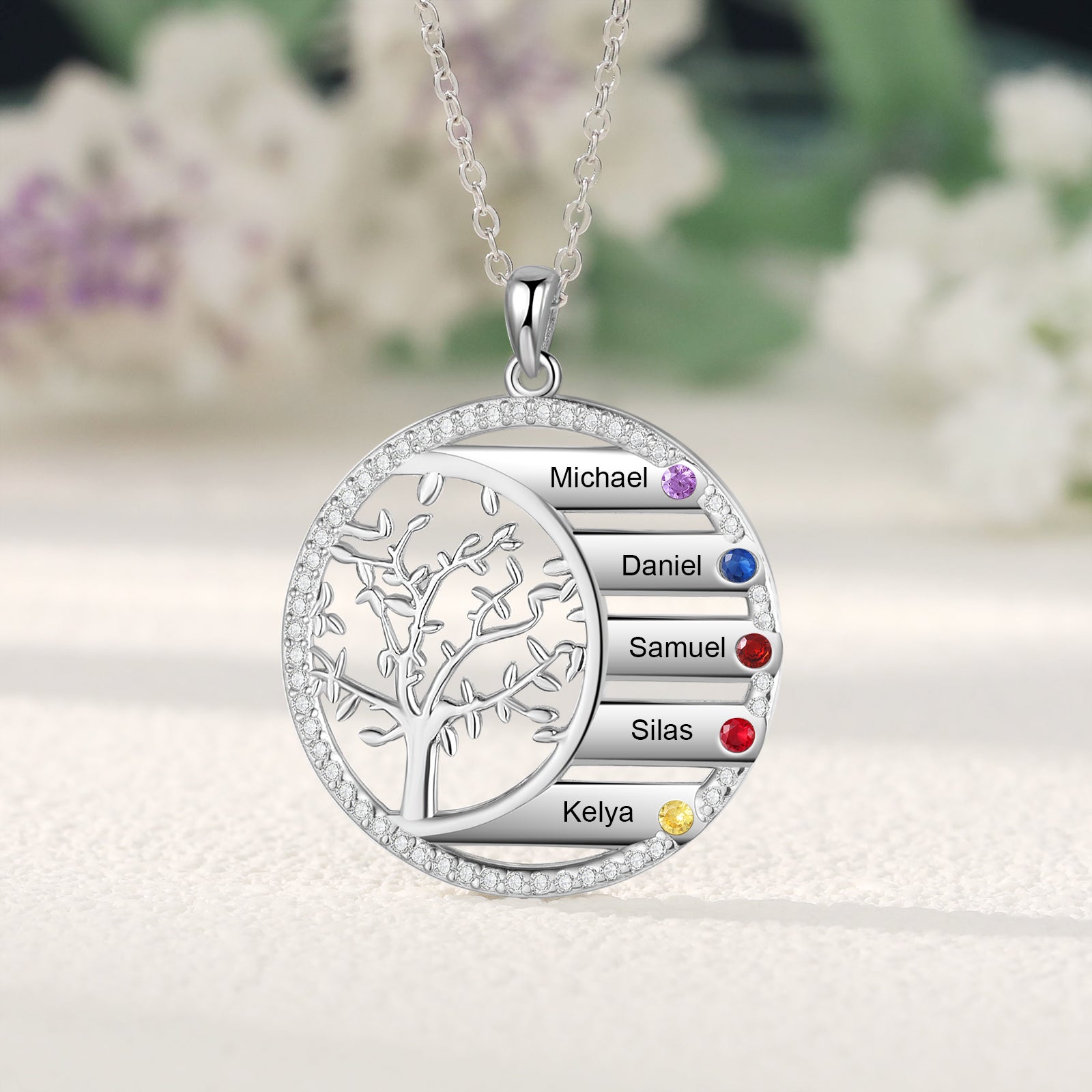 Collana Albero Genealogico Personalizzato - Unoglow™