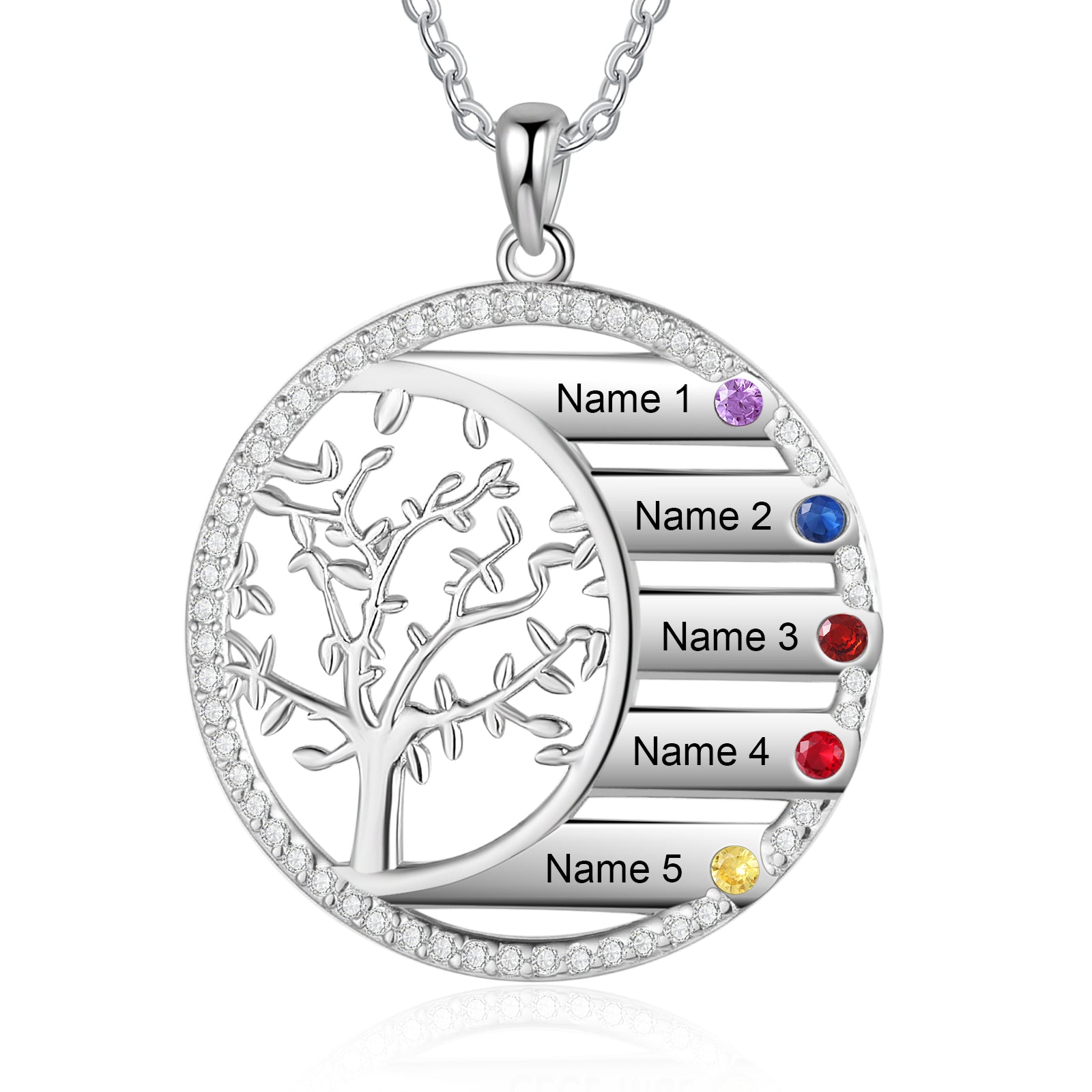 Collana Albero Genealogico Personalizzato - Unoglow™