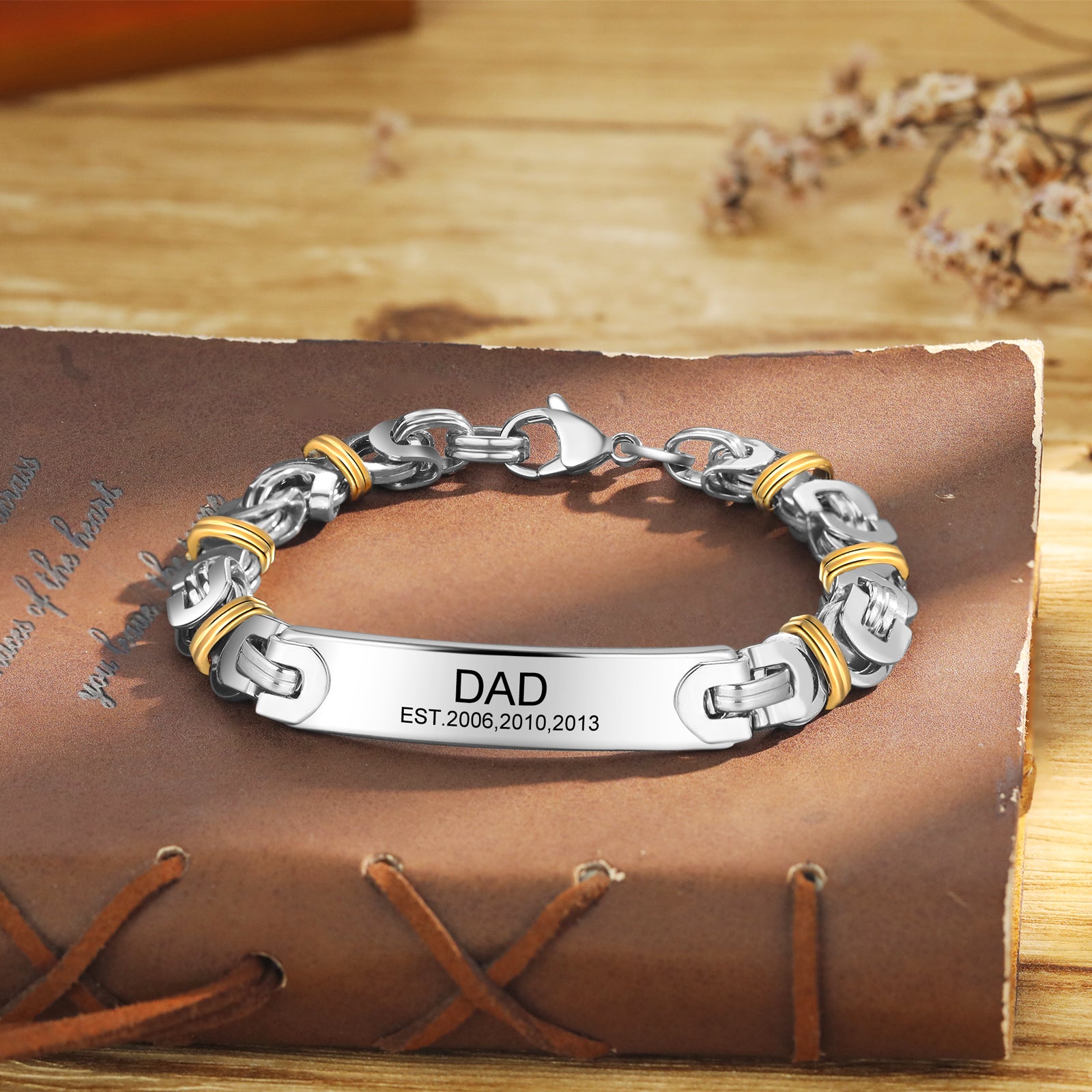 Bracciale Papà Personalizzato - Unoglow™