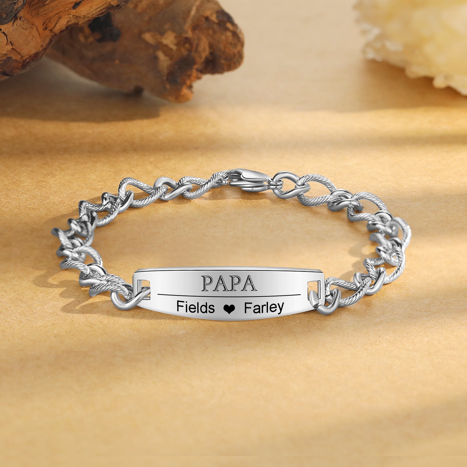 Bracciale Papà Personalizzato - Unoglow™