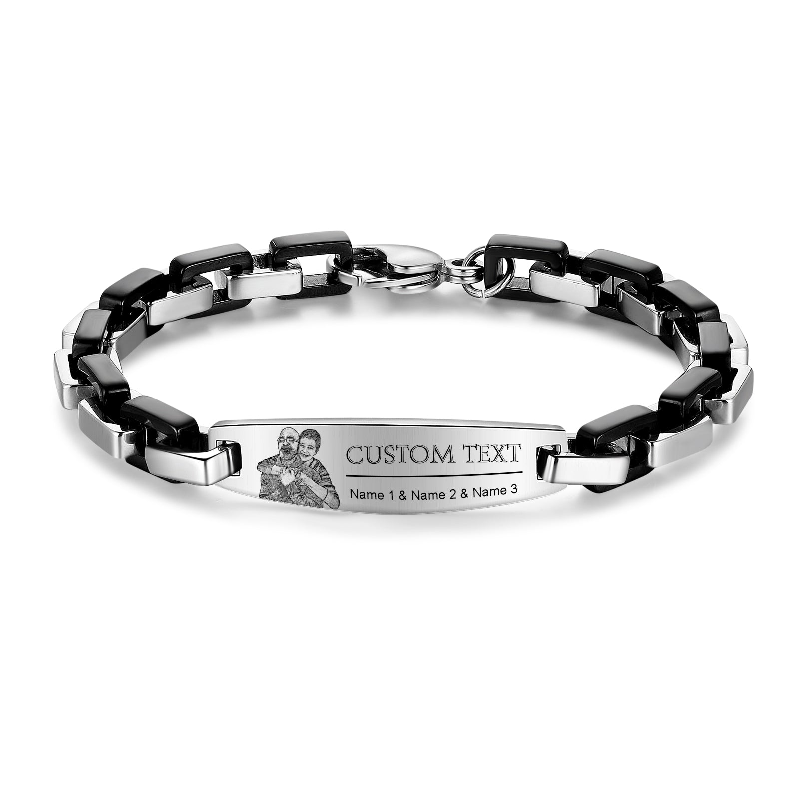 Bracciale Papà Personalizzato - Unoglow™