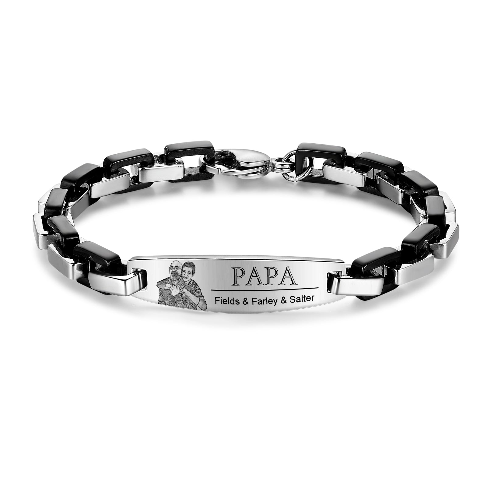 Bracciale Papà Personalizzato - Unoglow™