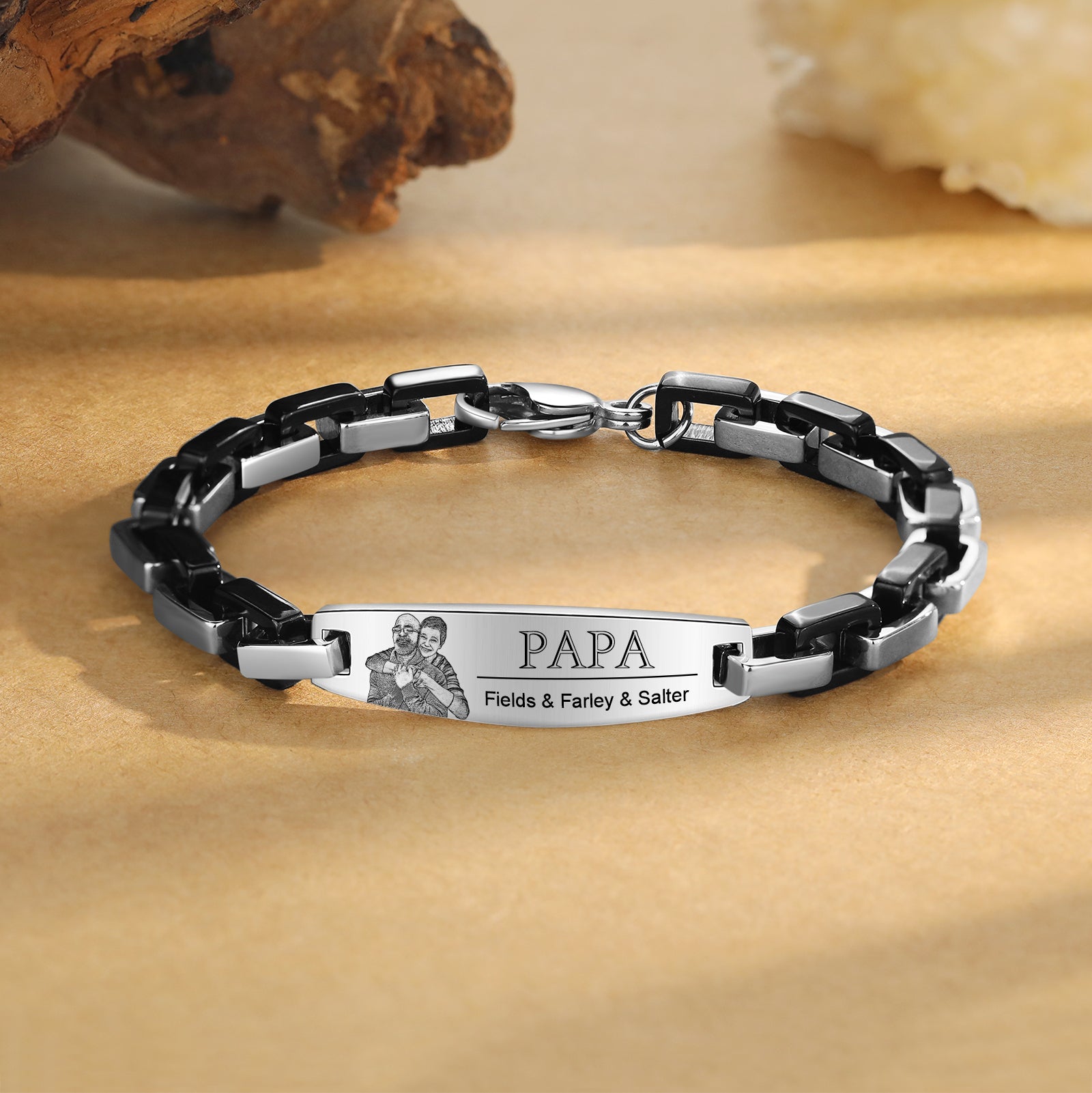 Bracciale Papà Personalizzato - Unoglow™