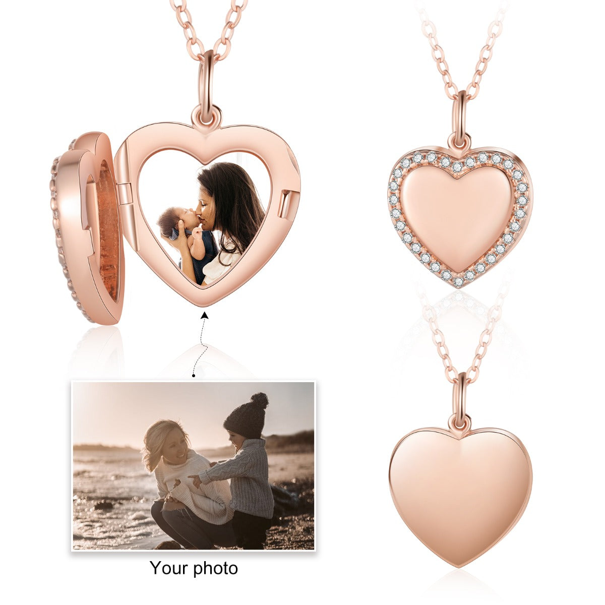 Collana Personalizzata Con Foto - Unoglow™